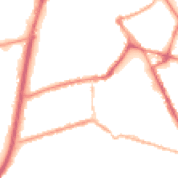 Night-time road noise heatmap for OL11 1EN