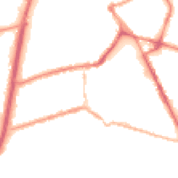 Night-time road noise heatmap for OL11 1HF