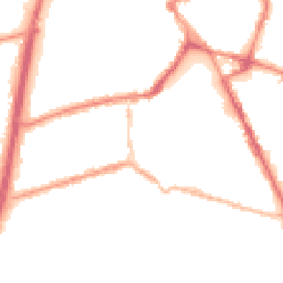Night-time road noise heatmap for OL11 1HR