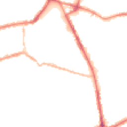 Night-time road noise heatmap for OL11 1JQ