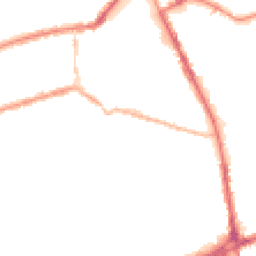 Night-time road noise heatmap for OL11 1JW