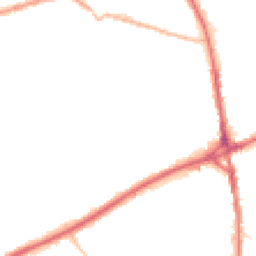 Night-time road noise heatmap for OL11 1NG