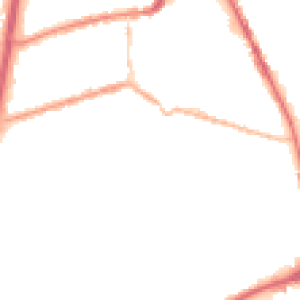 Night-time road noise heatmap for OL11 1PX