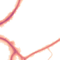 Night-time road noise heatmap for OL11 1QL