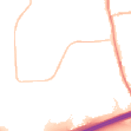 Night-time road noise heatmap for OL11 2DL