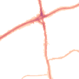 Night-time road noise heatmap for OL11 2JT