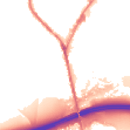 Night-time road noise heatmap for OL11 2LX