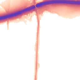 Night-time road noise heatmap for OL11 2YL