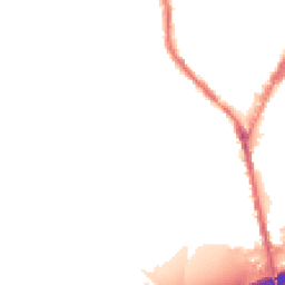 Night-time road noise heatmap for OL11 3BN