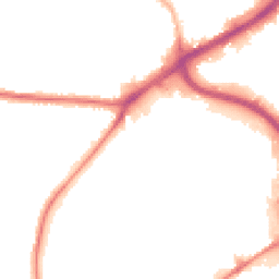 Night-time road noise heatmap for OL11 3EP