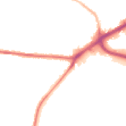 Night-time road noise heatmap for OL11 3NH