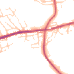 Daytime road noise heatmap for OL11 4DF