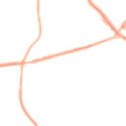 Night-time road noise heatmap for OL11 4EJ
