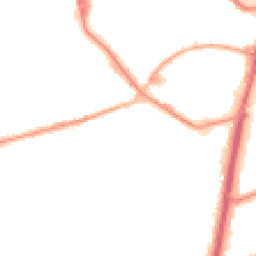 Night-time road noise heatmap for OL11 4EU