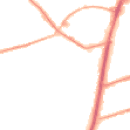 Night-time road noise heatmap for OL11 4HD