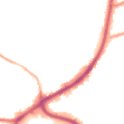 Night-time road noise heatmap for OL11 4LT