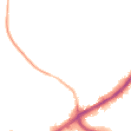 Night-time road noise heatmap for OL11 4QE