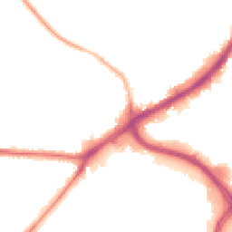 Night-time road noise heatmap for OL11 4QP