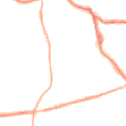 Night-time road noise heatmap for OL11 5DE