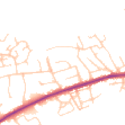 Daytime road noise heatmap for OL11 5LZ