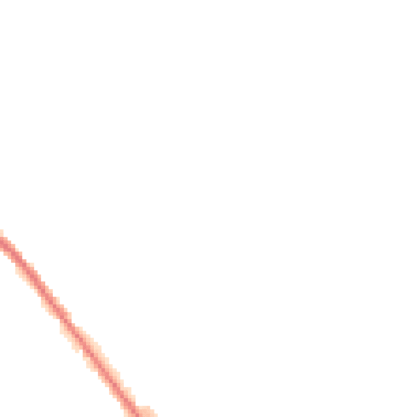 Night-time road noise heatmap for OL12 0AL