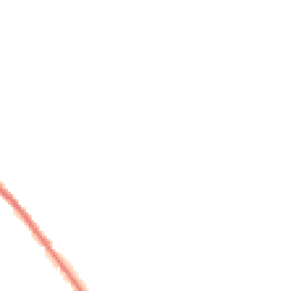 Night-time road noise heatmap for OL12 0AT