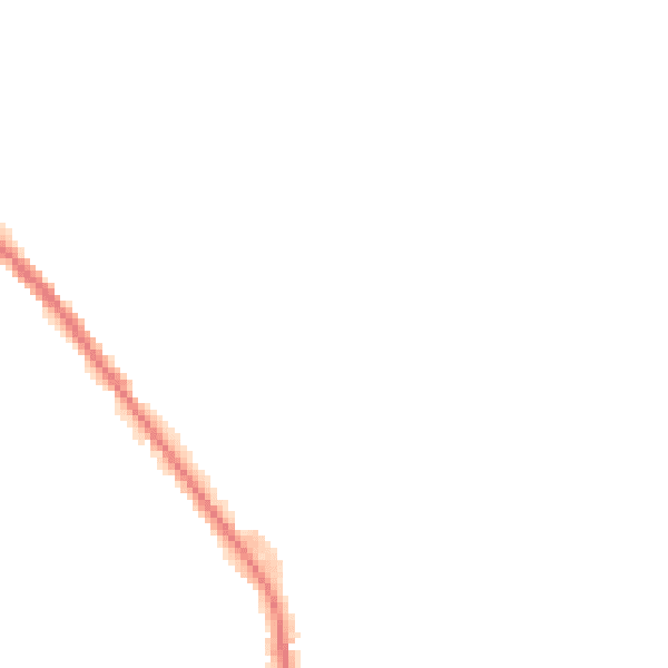 Night-time road noise heatmap for OL12 0BX