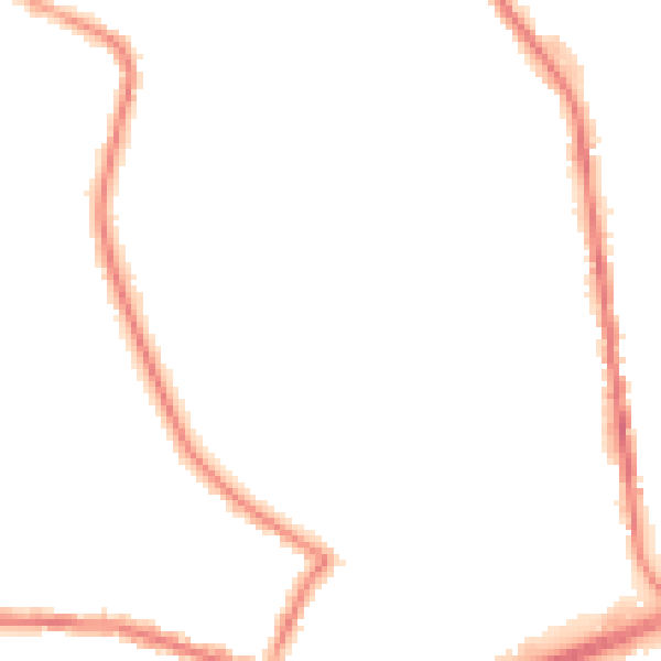 Night-time road noise heatmap for OL12 0JP