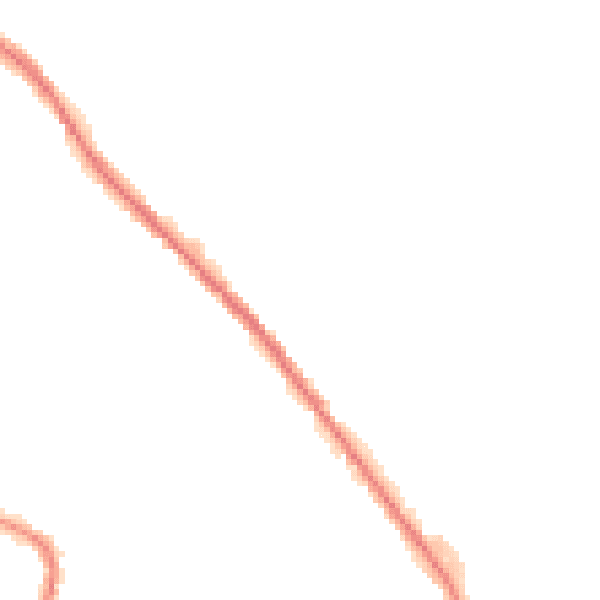 Night-time road noise heatmap for OL12 0SJ