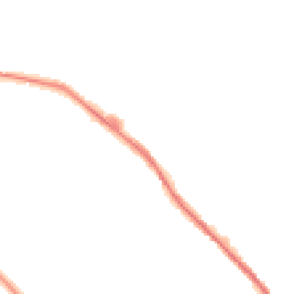 Night-time road noise heatmap for OL12 0TD