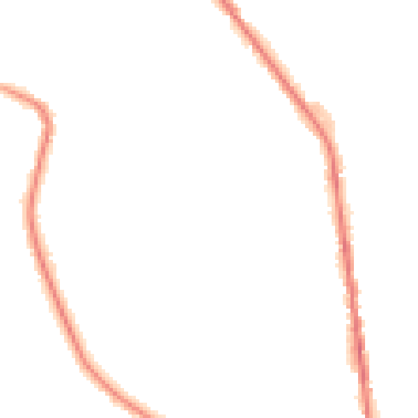 Night-time road noise heatmap for OL12 6HX