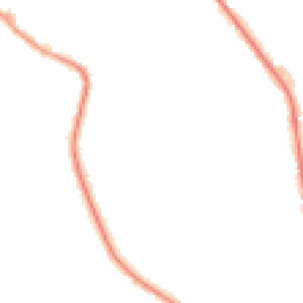 Night-time road noise heatmap for OL12 6JP