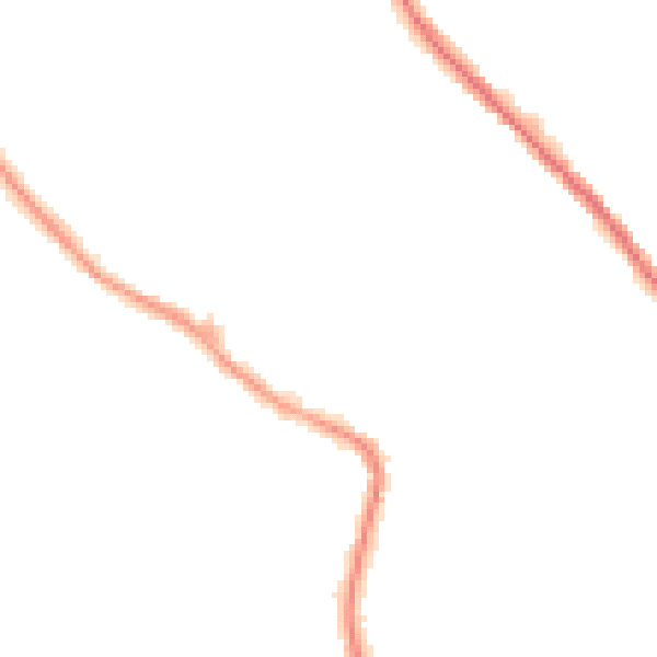 Night-time road noise heatmap for OL12 6NF