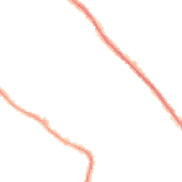 Night-time road noise heatmap for OL12 6NT