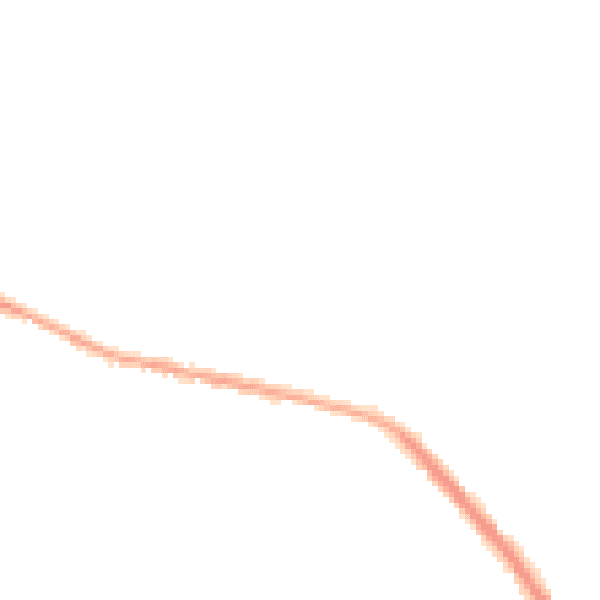 Night-time road noise heatmap for OL12 7RN