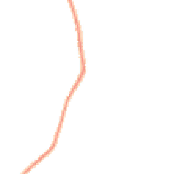 Night-time road noise heatmap for OL12 8EL