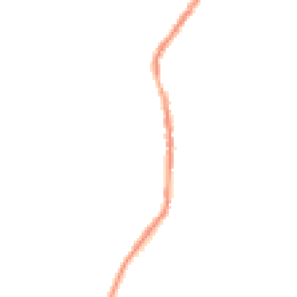 Night-time road noise heatmap for OL12 8PJ