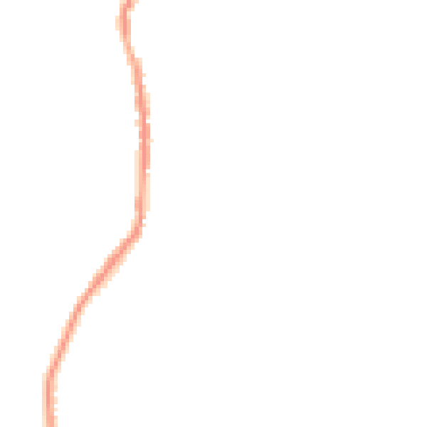 Night-time road noise heatmap for OL12 8QA