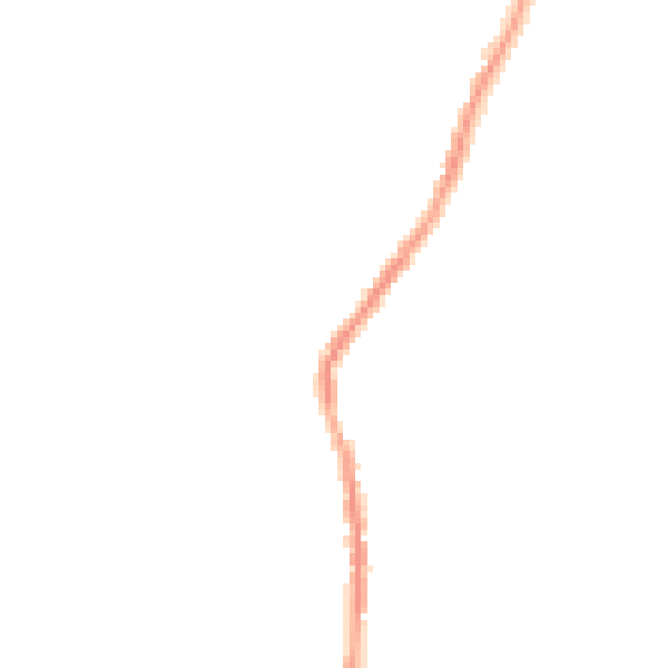 Night-time road noise heatmap for OL12 8RQ