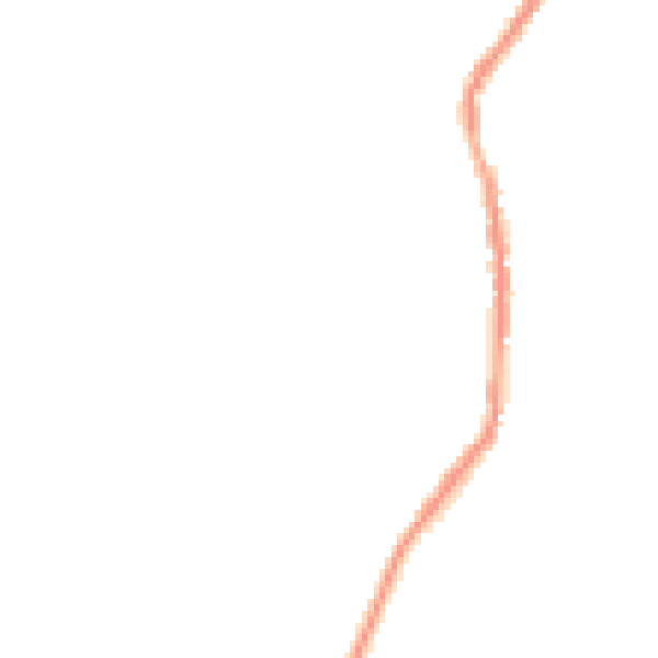 Night-time road noise heatmap for OL12 8UR