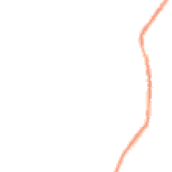 Night-time road noise heatmap for OL12 8UY