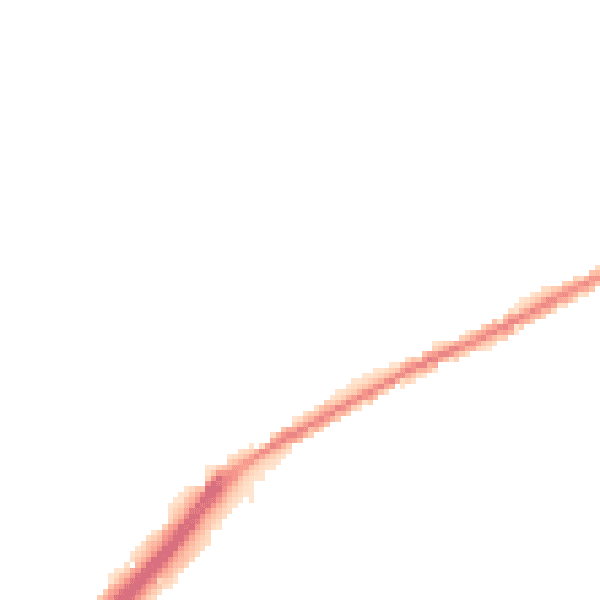 Night-time road noise heatmap for OL12 9AJ