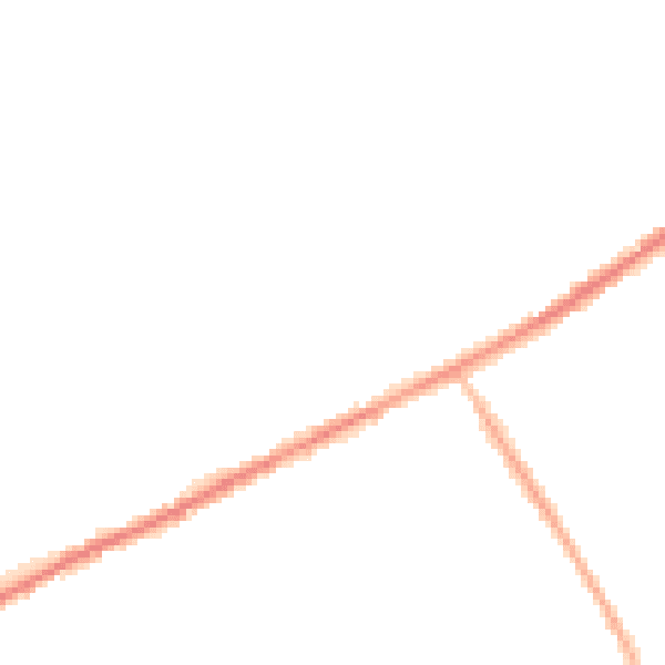 Night-time road noise heatmap for OL12 9QF
