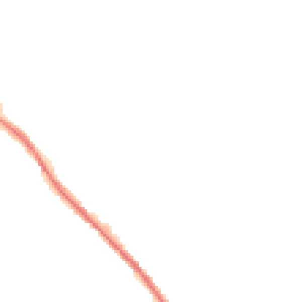 Night-time road noise heatmap for OL12 9UG