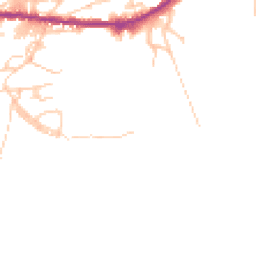 Daytime road noise heatmap for OL13 0BA