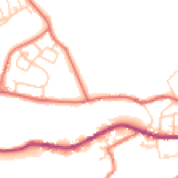 Daytime road noise heatmap for OL13 0BF
