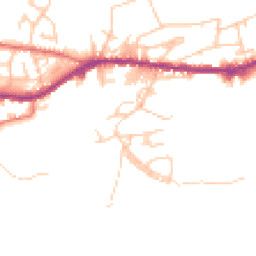Daytime road noise heatmap for OL13 0HL