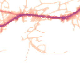 Daytime road noise heatmap for OL13 0HR