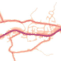 Daytime road noise heatmap for OL13 0LP