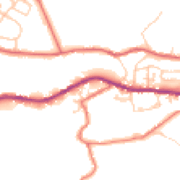 Daytime road noise heatmap for OL13 0NX